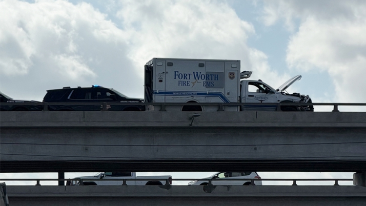 Suspect dead after stolen Fort Worth ambulance prompts I-35 upper deck closure in Austin Thursday morning