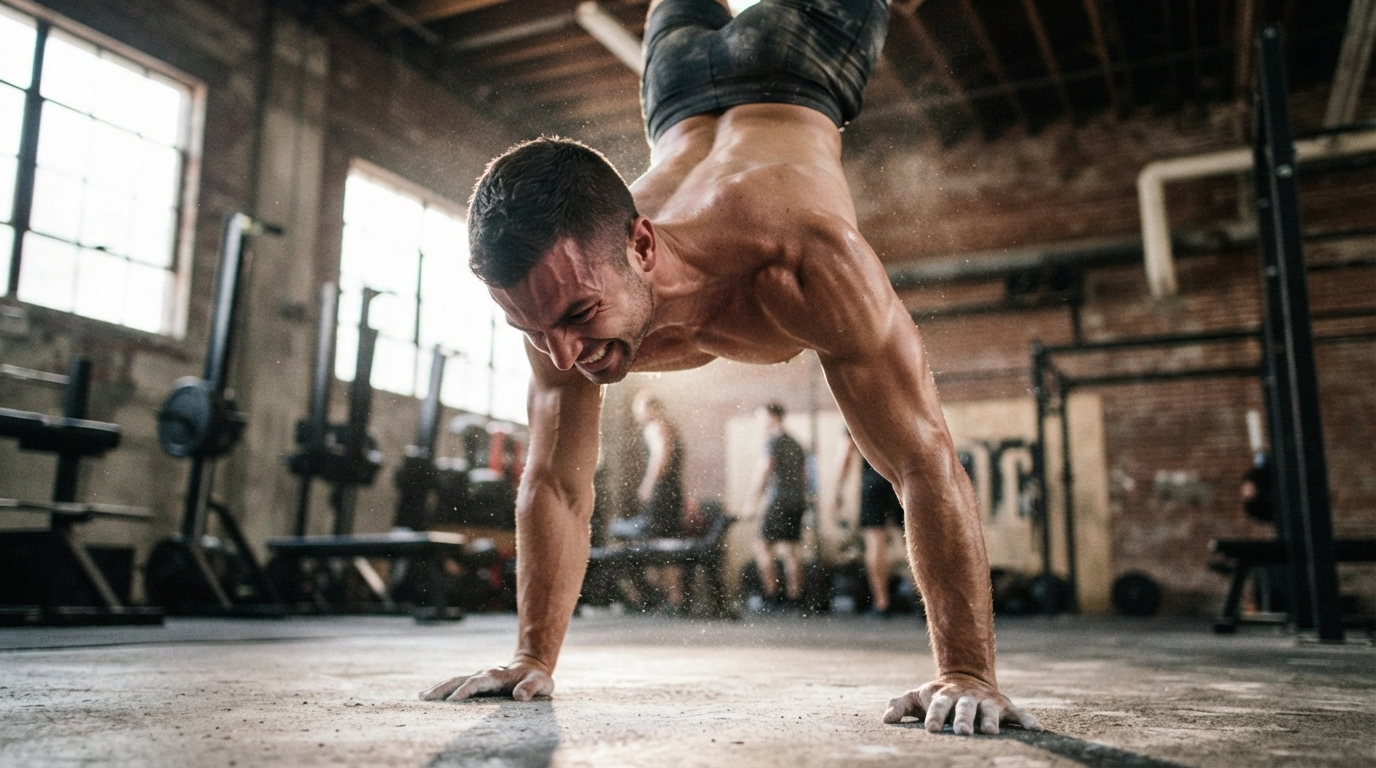 I'll prove you can do handstand push-ups