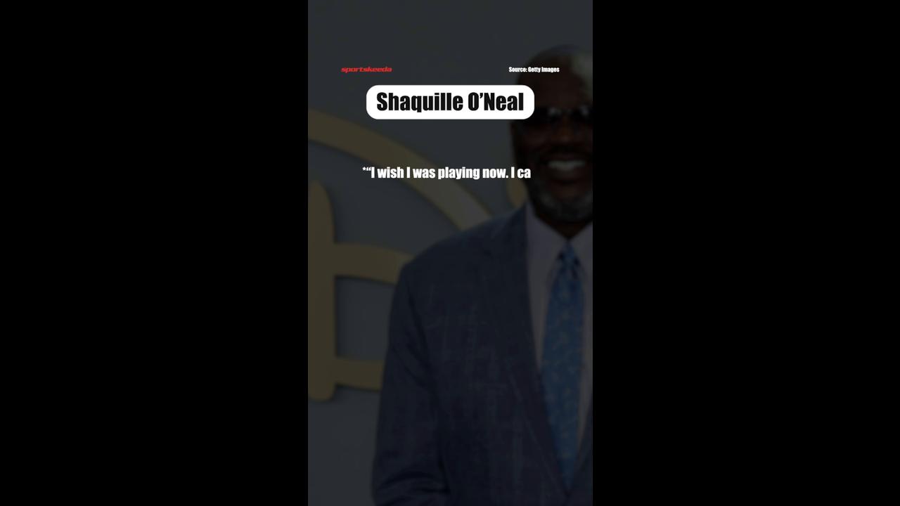 “They’re all cupcakes” – Shaquille O’Neal would never play against ...