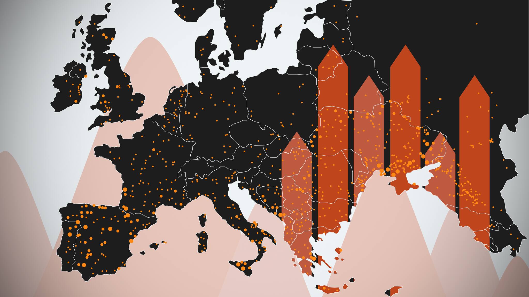 Aktuelle Karte: Wo es in Deutschland und Europa brennt