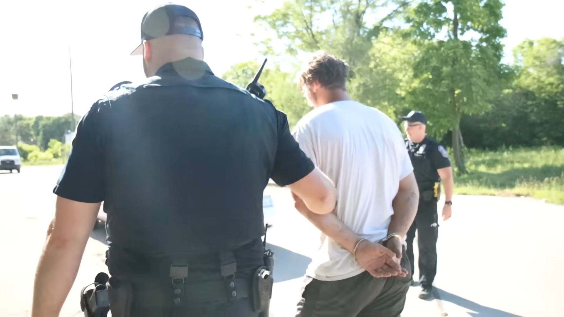 Arrested After Finding This Magnet Fishing Next To A School