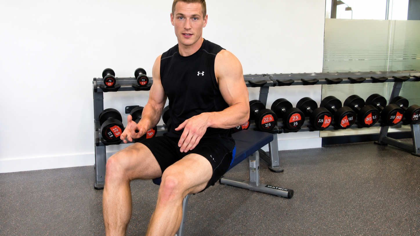 4 exercises and one magic number… his formula for bigger biceps