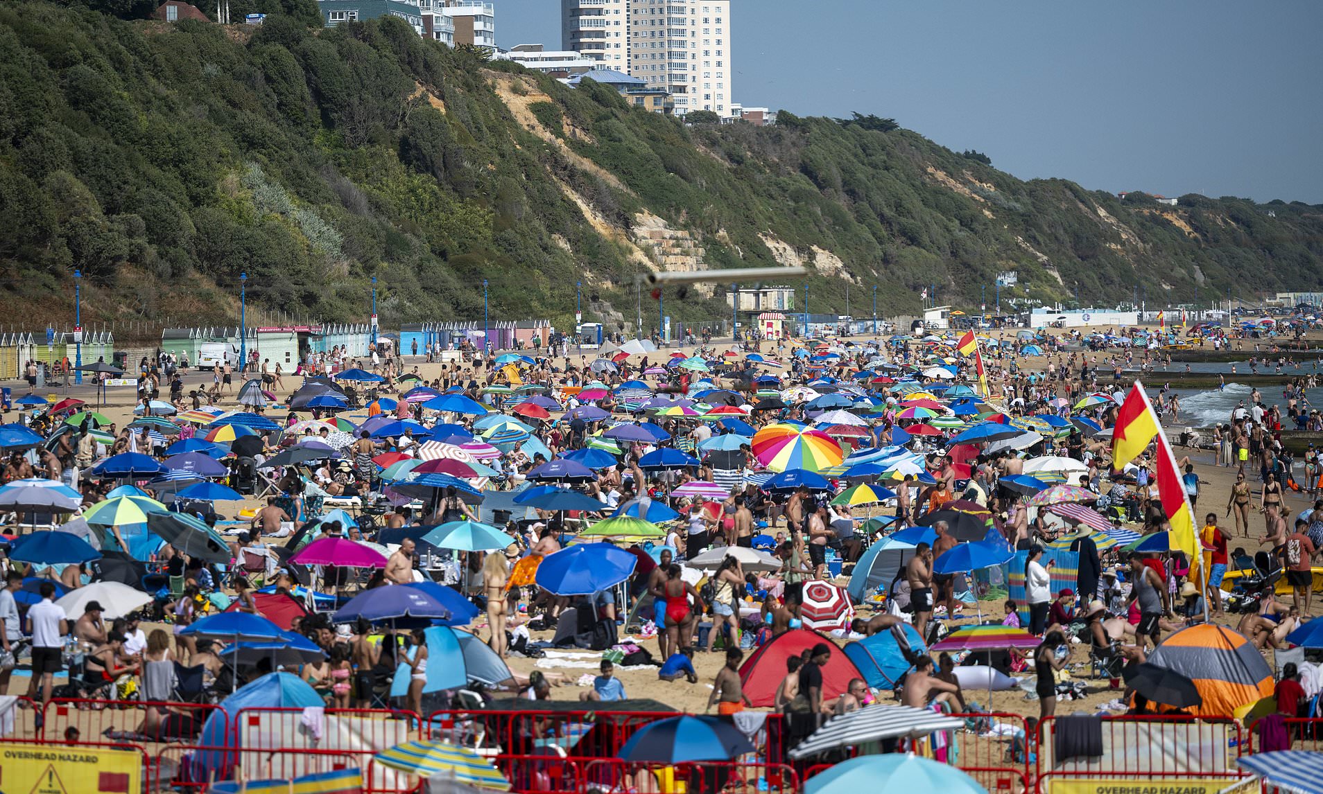 Brits swelter in hottest day of the year so far as temperatures hit 38.1C