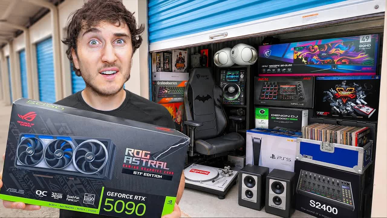 He bought a gamer's abandoned unit for $4,010 - but the mystery was ...