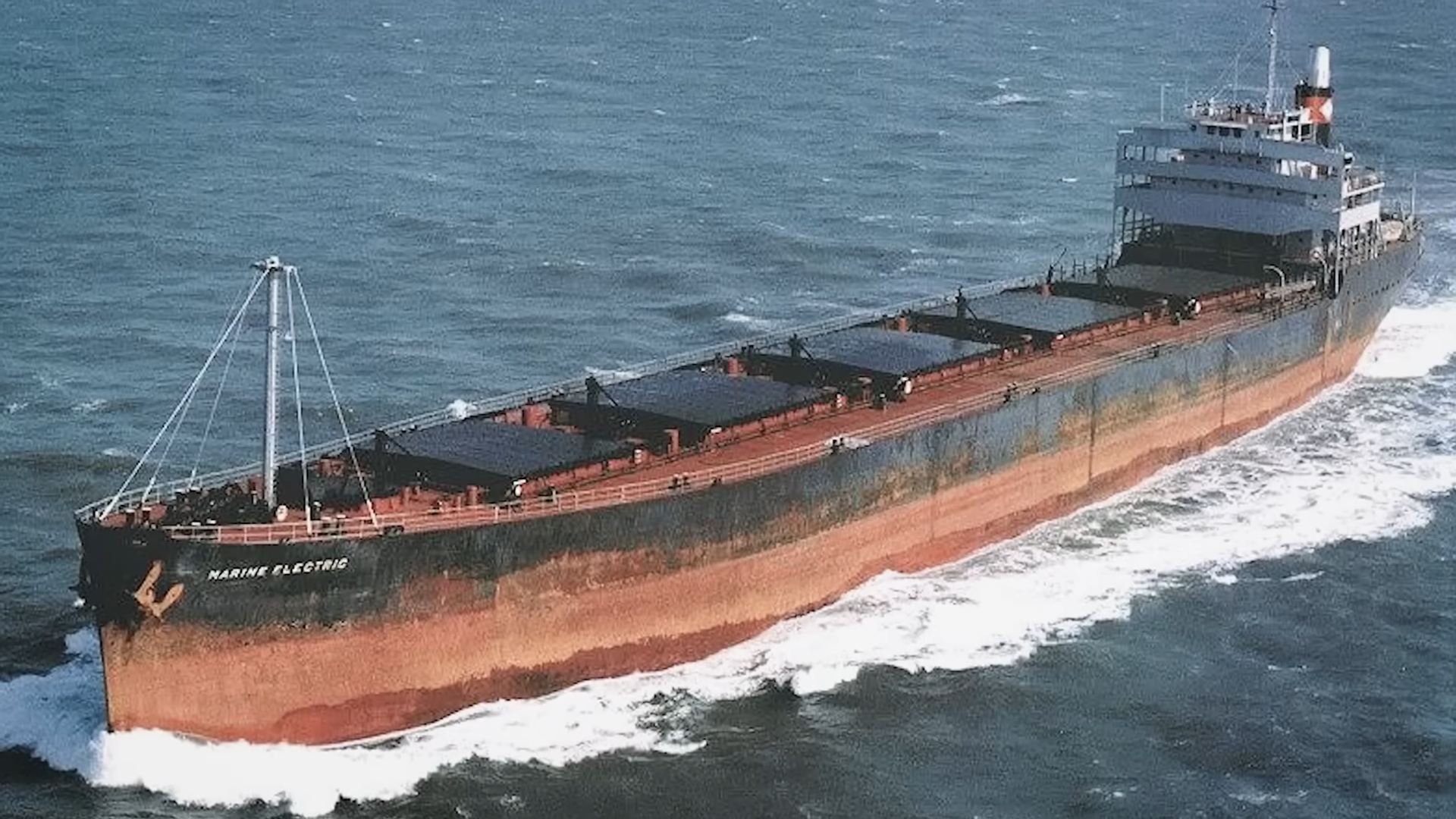A 39-foot storm hit an aging cargo ship... then 34 crew were thrown ...