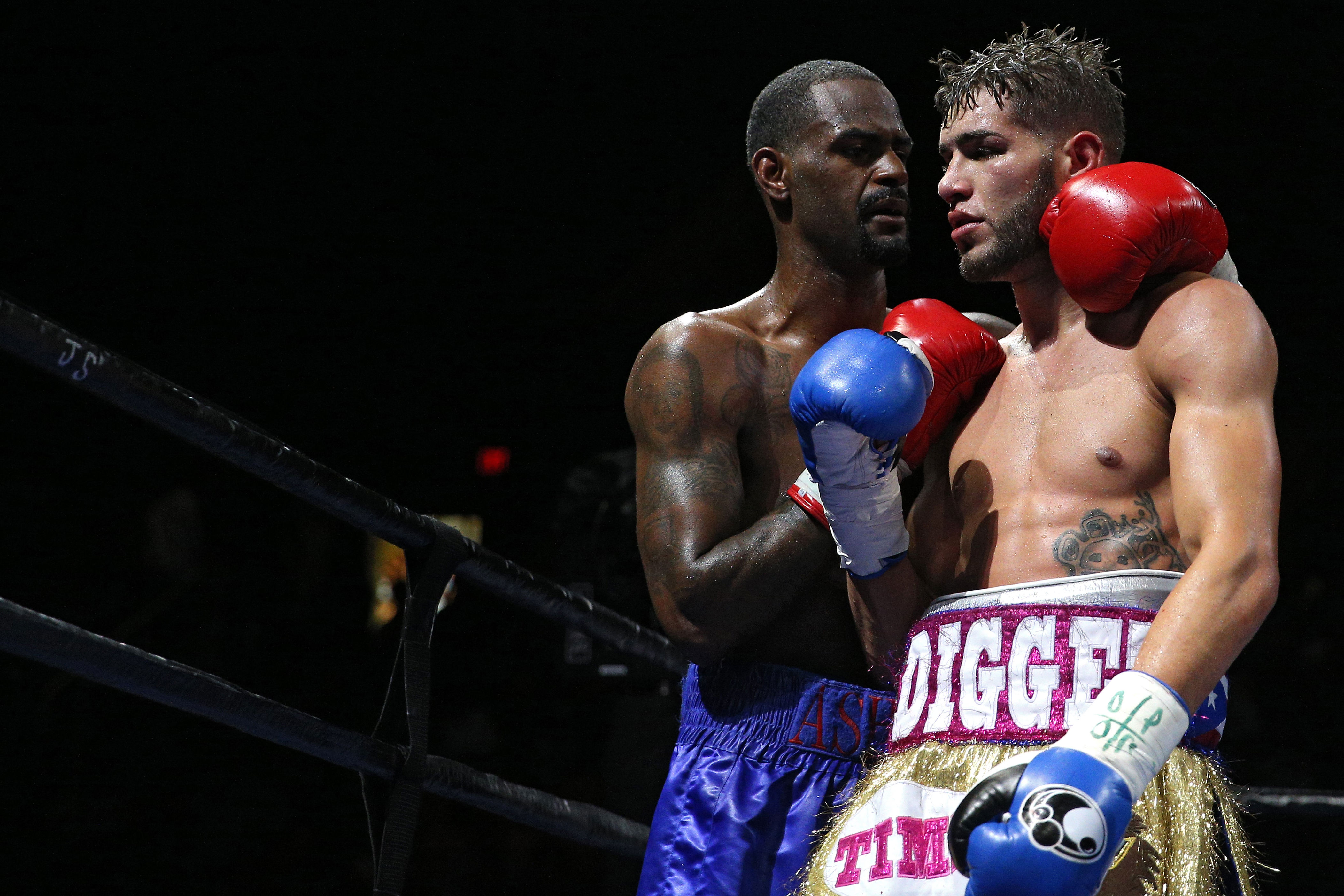 Colon was repeatedly hit in the back of the head during his fight with Terrel Williams (Getty)