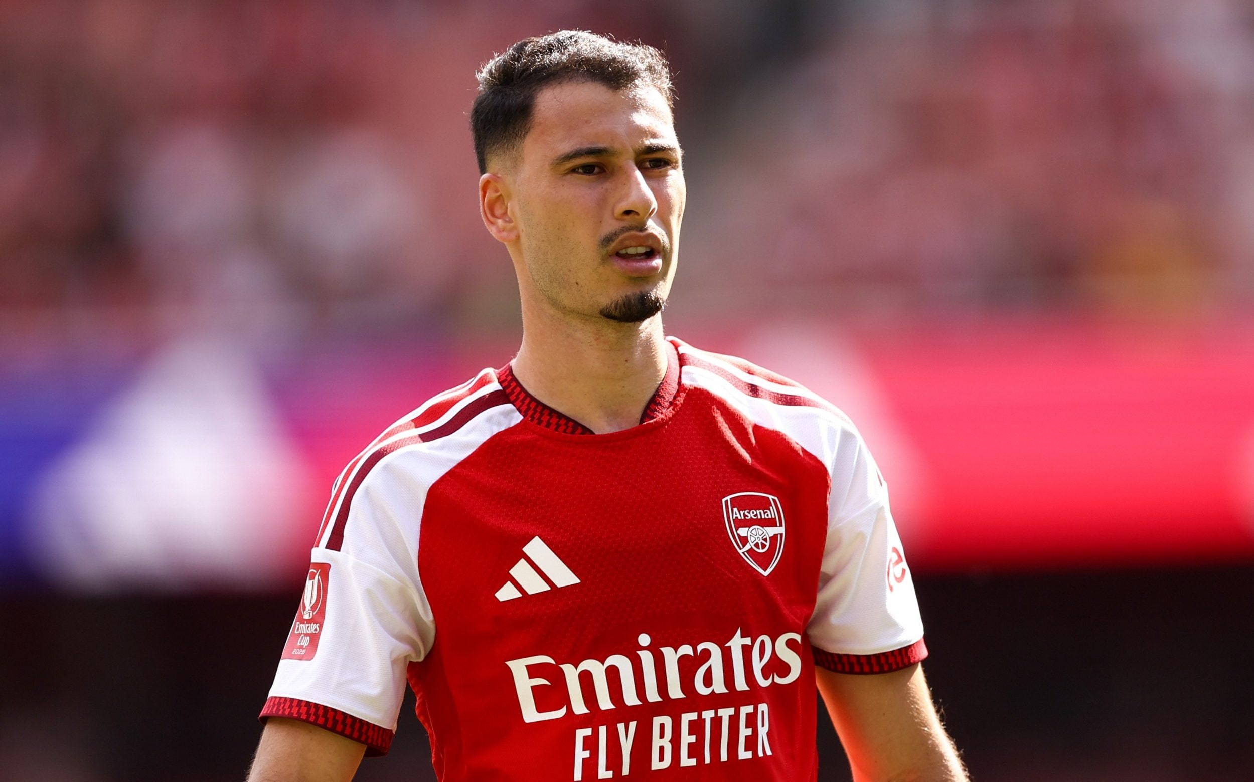 Arsenal are considering Galatasaray’s £38.4m bid for Gabriel Martinelli - Jacques Feeney/Getty Images