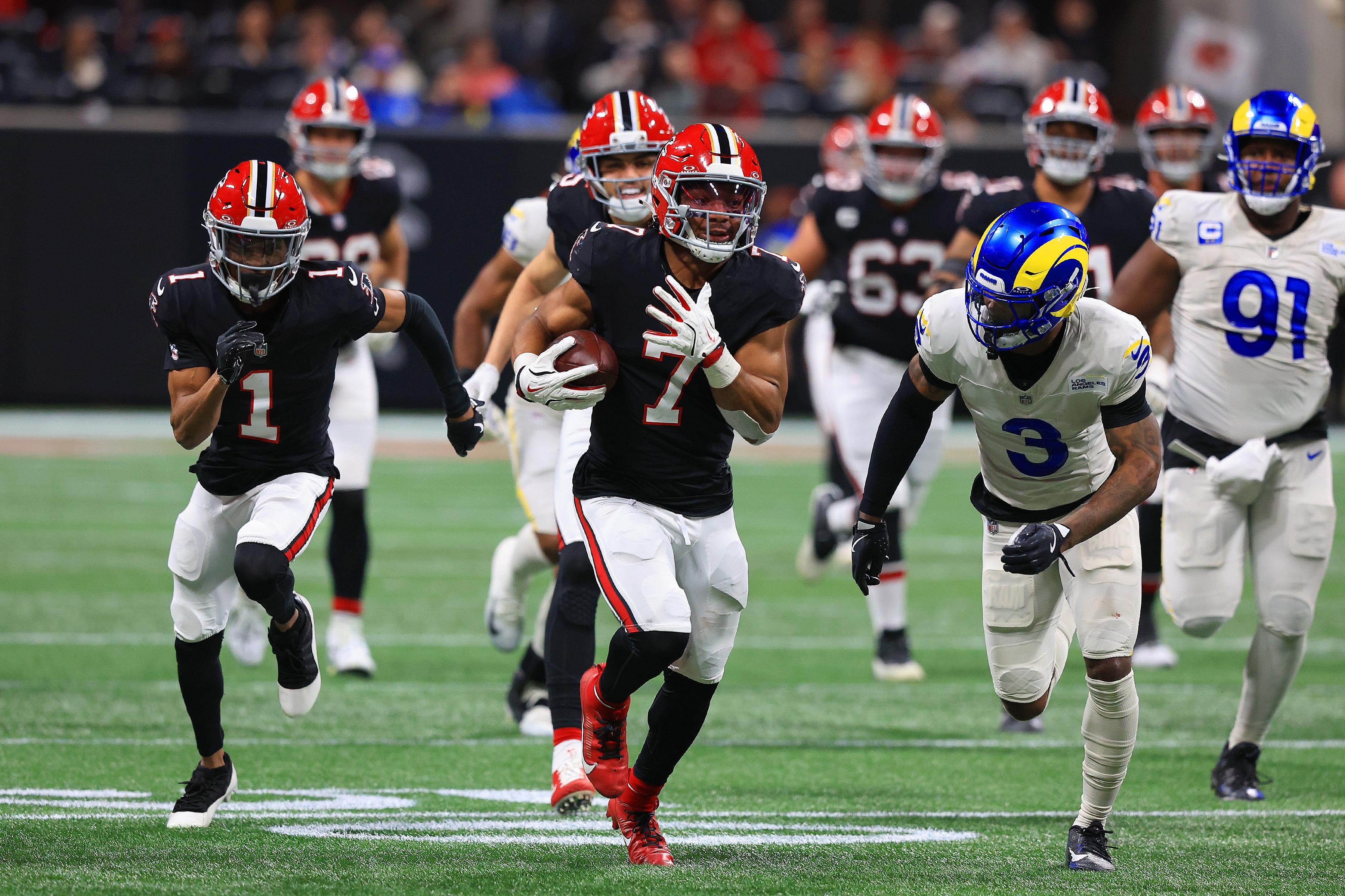 Atlanta Falcons roster by jersey number, last name