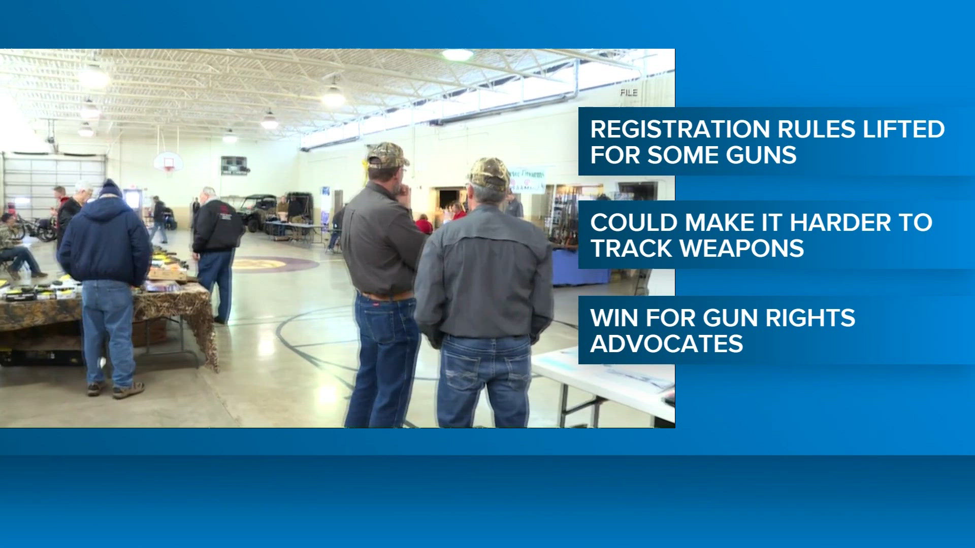 Federal gun rule change removes requirements for some firearms