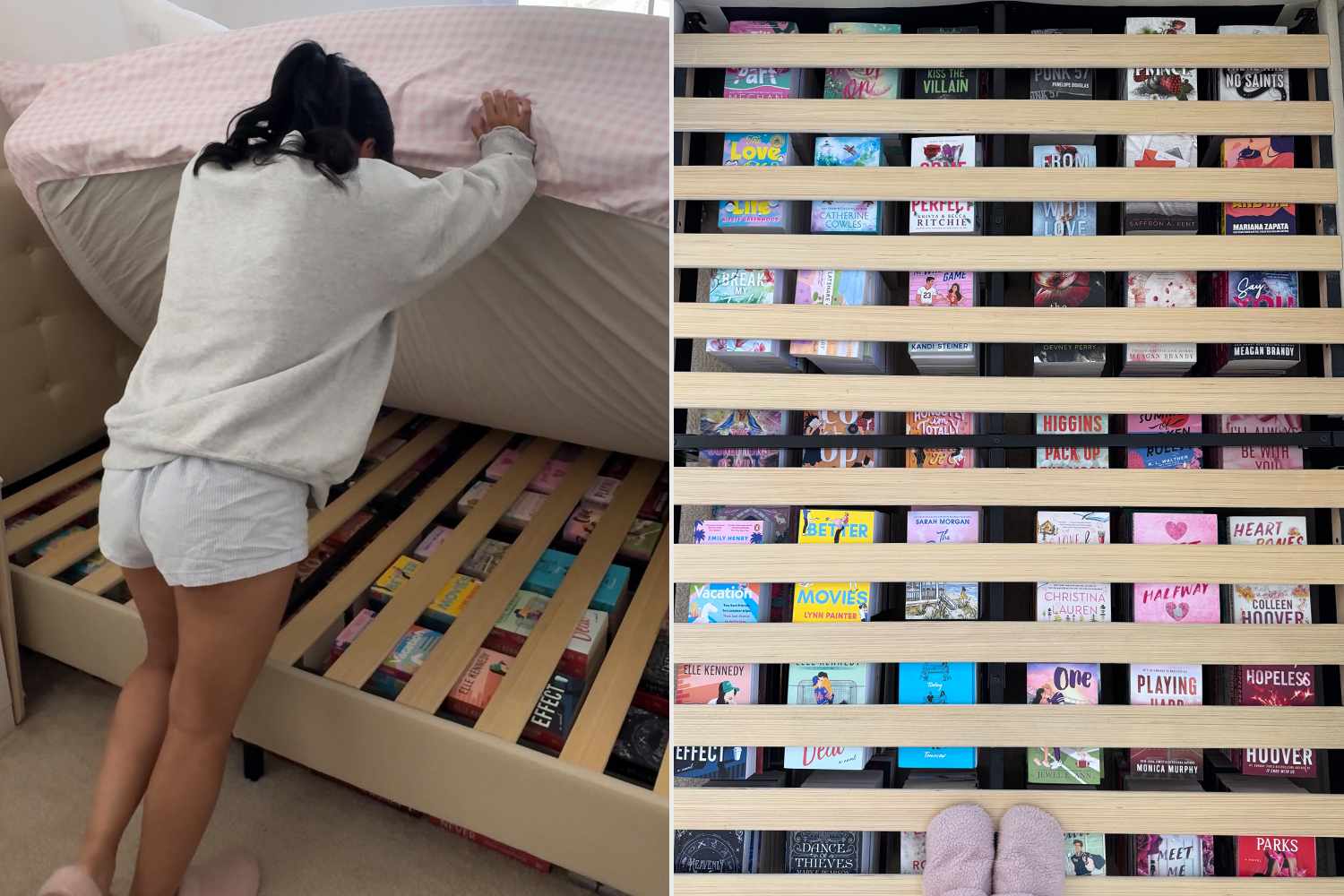 Woman divides internet with creative storage solution after amassing ...