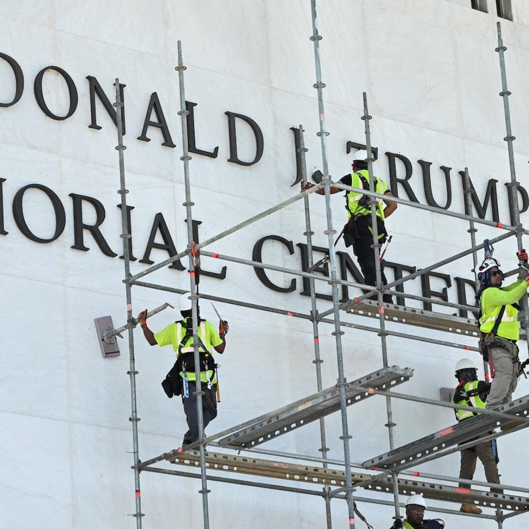 Kennedy Center board votes to restore Trump's name on building