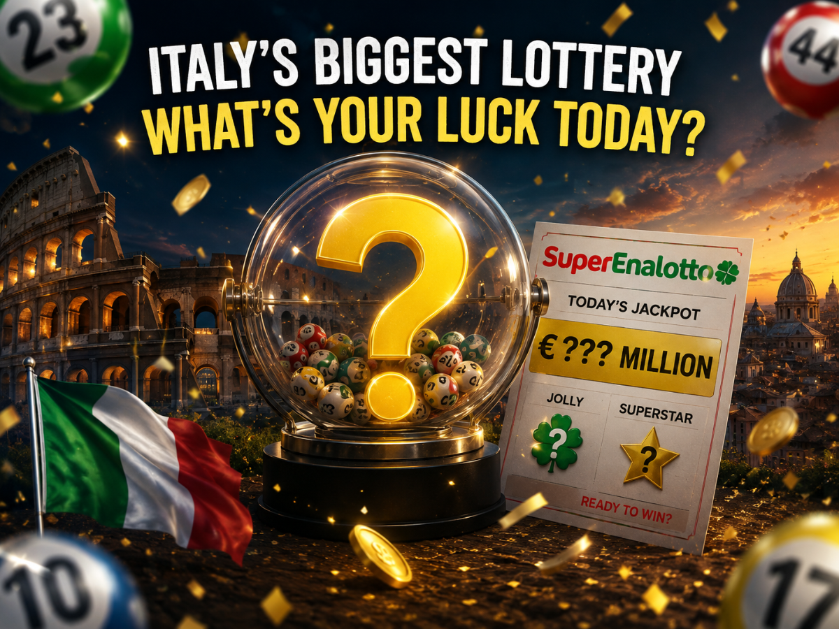 Italy SuperEnalotto results today, August 13, 2026 out: Check winning ...