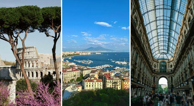 Roma, Napoli, Milano (foto Pexels)