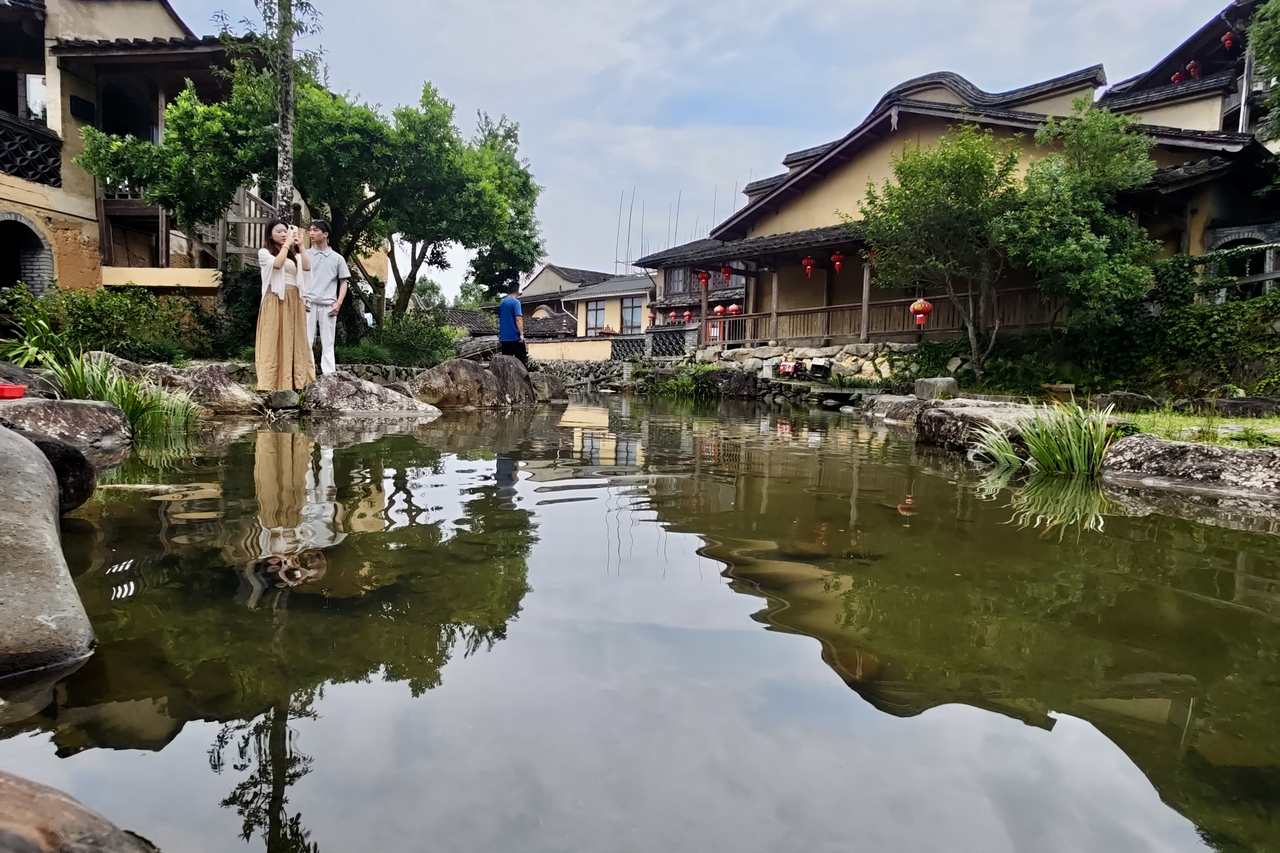 中新社：福建屏南：文旅赋能古村落