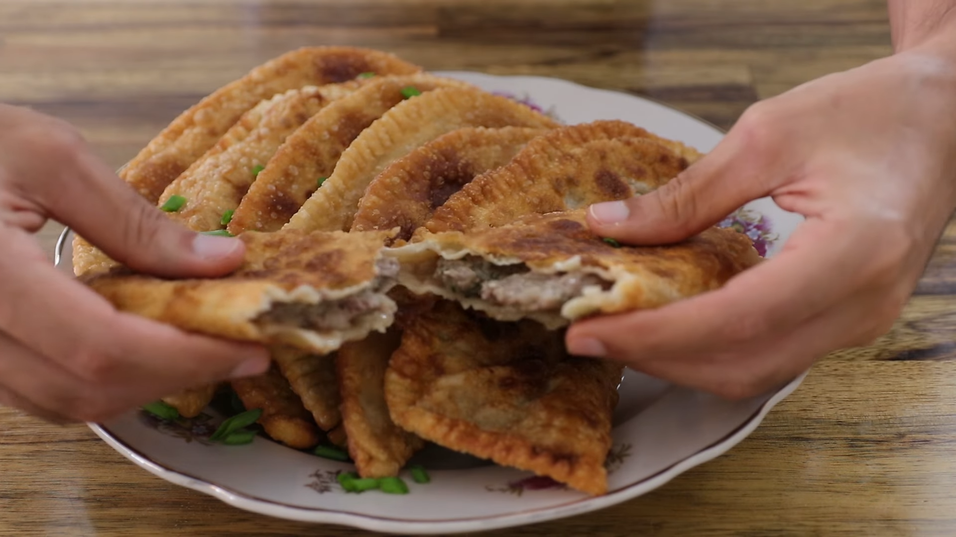 Crispy outside, ridiculously juicy inside... This beef chebureki is ...