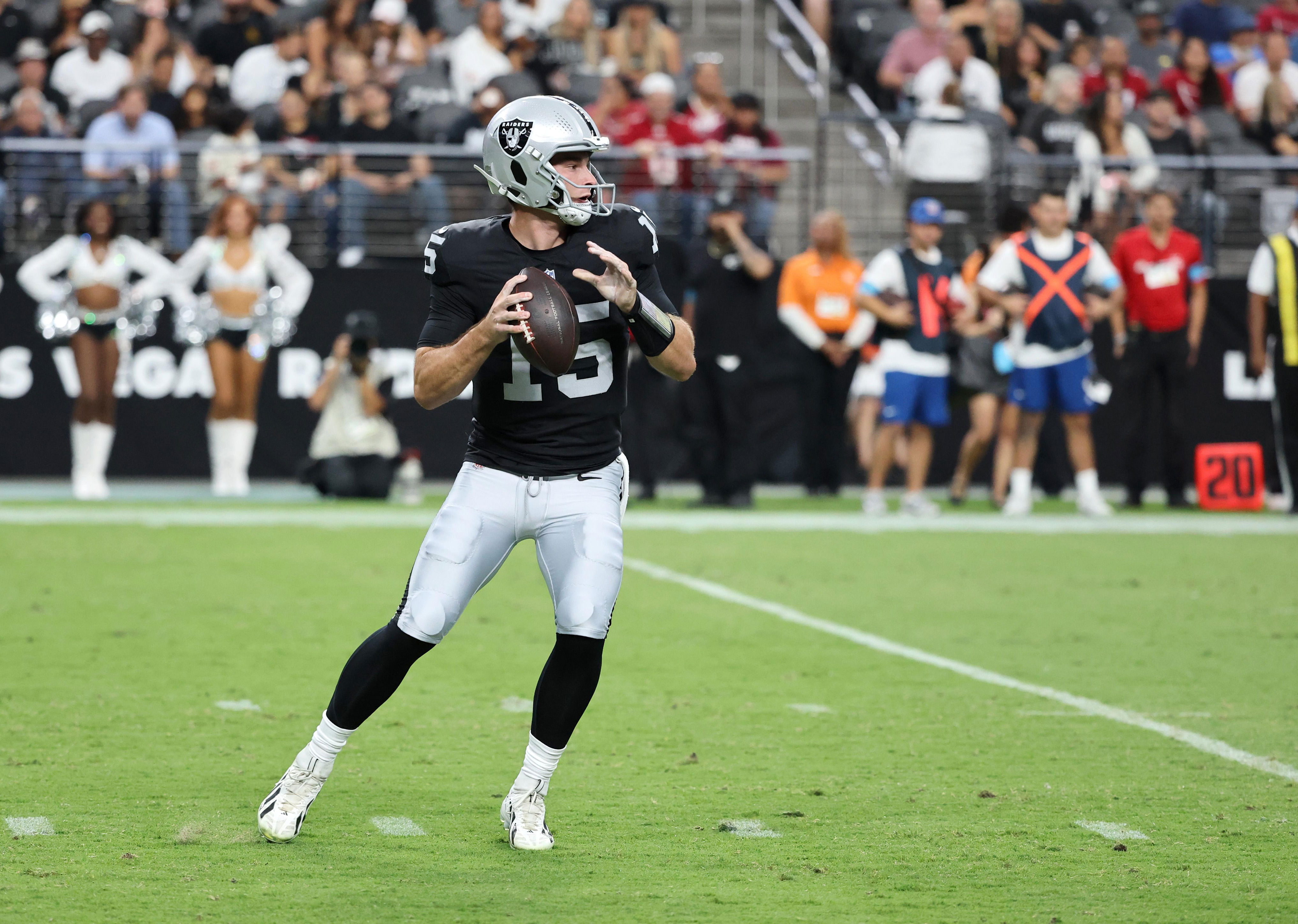 Fernando Mendoza makes some plays in Raiders' preseason debut