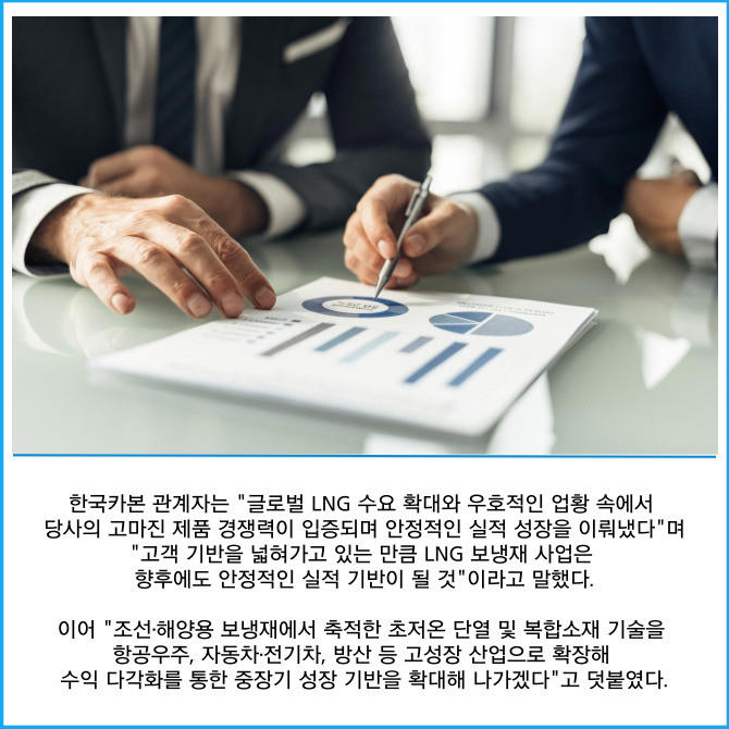 [카드] 한국카본, 2분기 영업익 504억원…전년比 60%↑