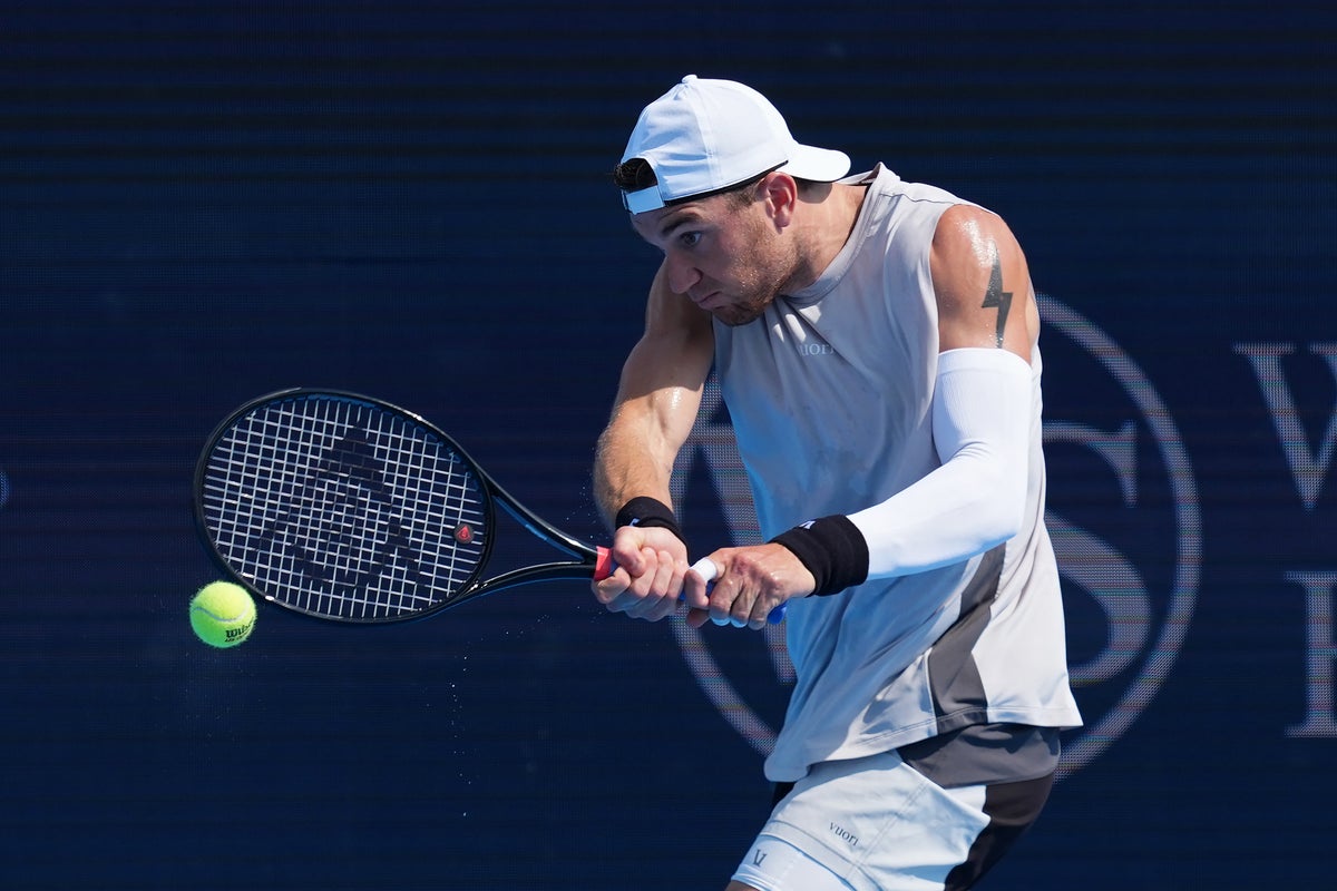 Draper has 'a mountain to climb' after first round exit in Cincinnati