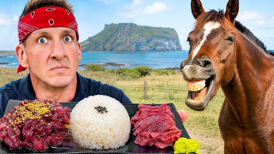 Here is the penis - He came to Jeju looking for Korea’s strangest foods
