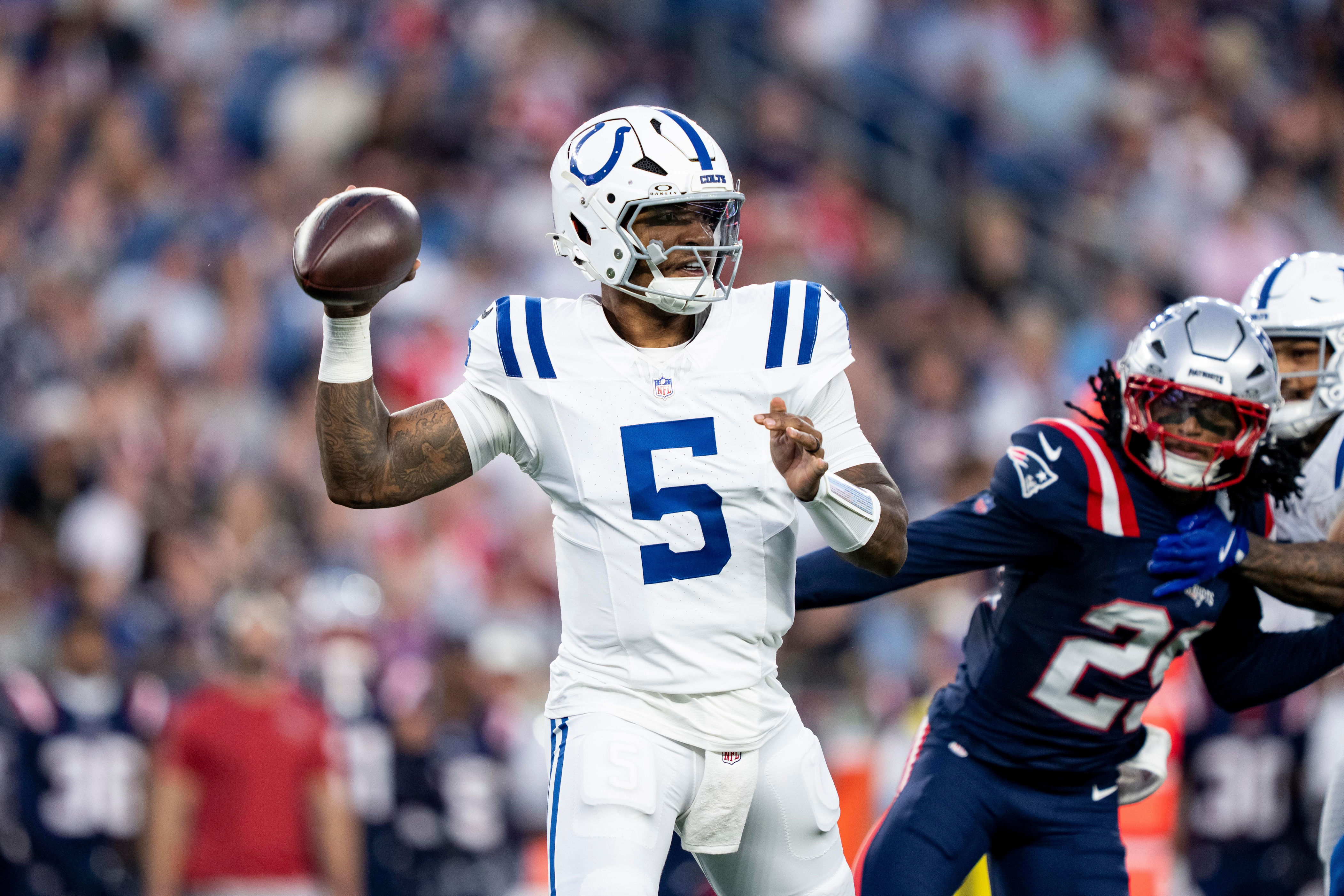 Breaking down Anthony Richardson's game vs the Patriots