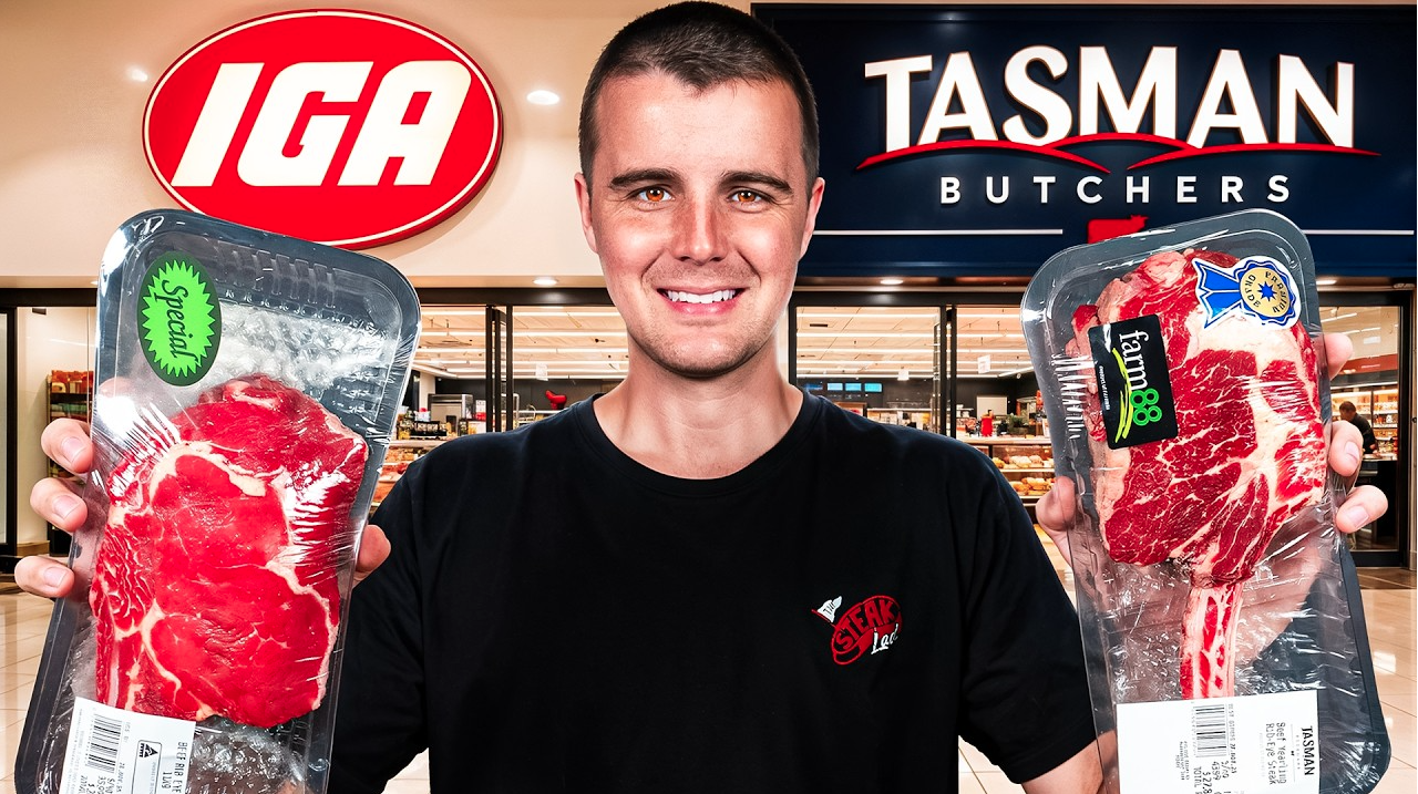 IGA steak vs local butcher steak, taste test showdown