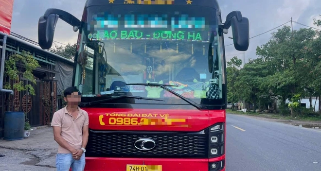 Tài xế có nồng độ cồn vẫn lái xe khách từ Lao Bảo về Đông Hà