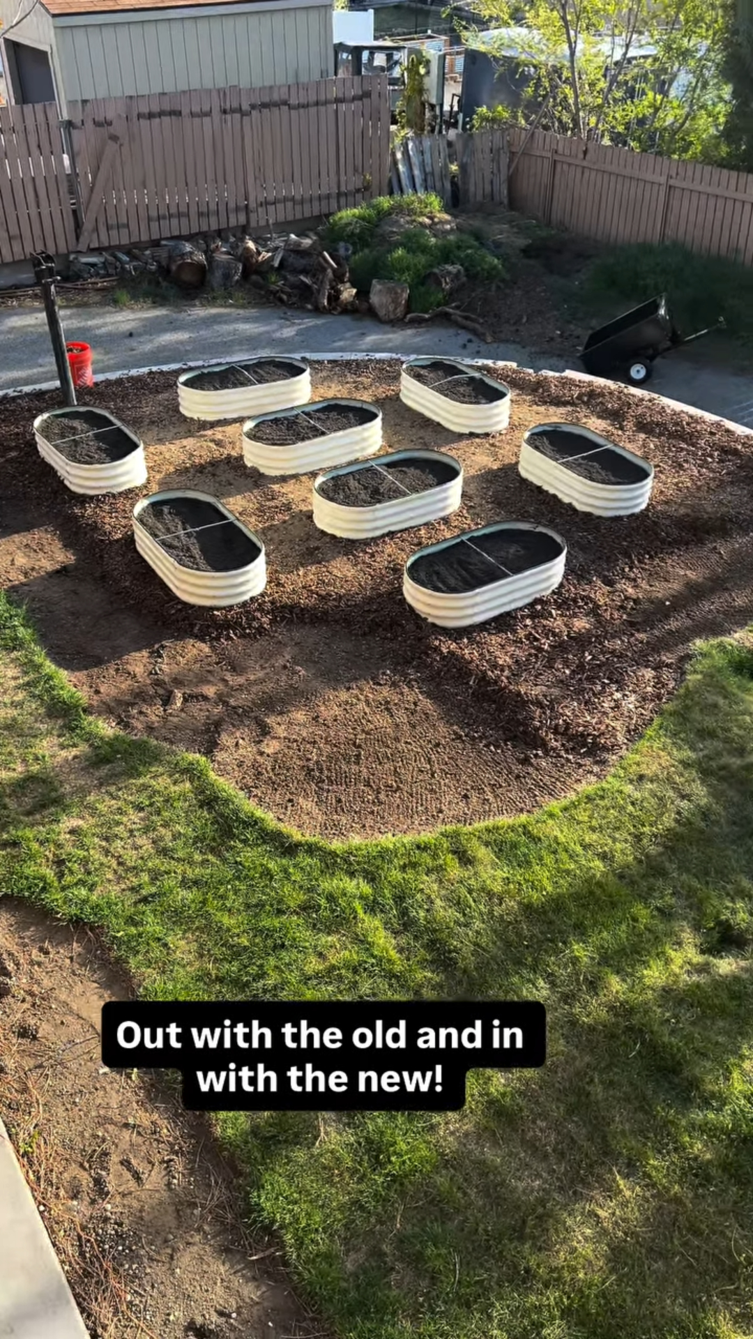 Backyard clearing and yard maintenance outdoor cleaning work