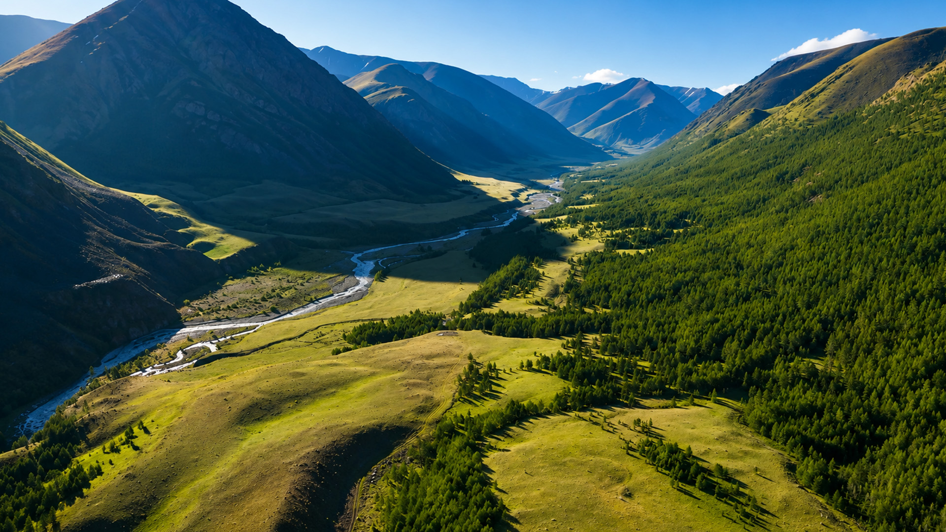 Få veier når frem til denne avsidesliggende fjellregionen