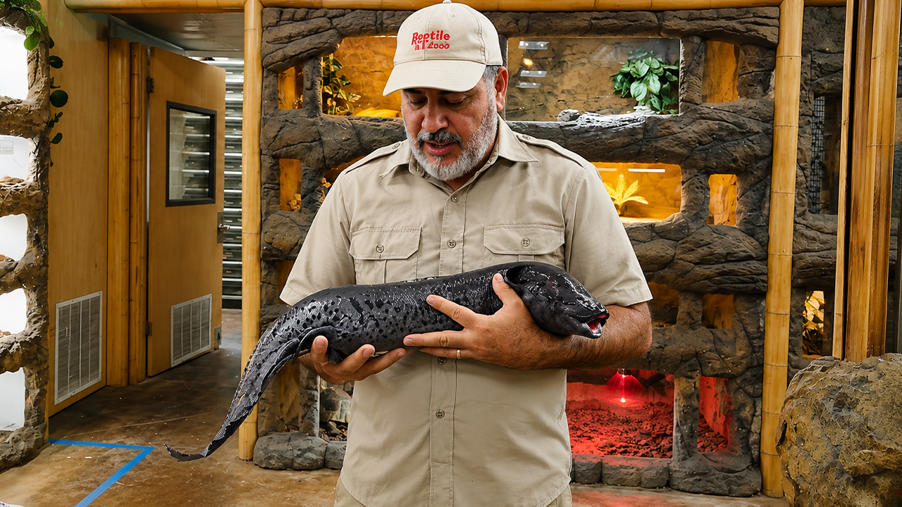 African lungfish looks like a fish with surprising animal features