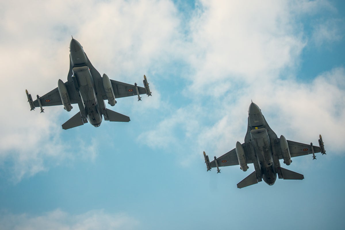 Ukraine latest: Moscow shoots down drones after NATO jets scrambled