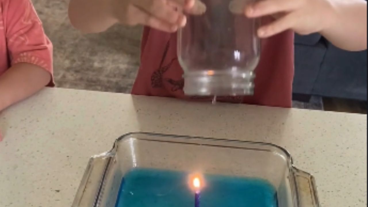 Cool science experiment creates a water tornado inside a jar