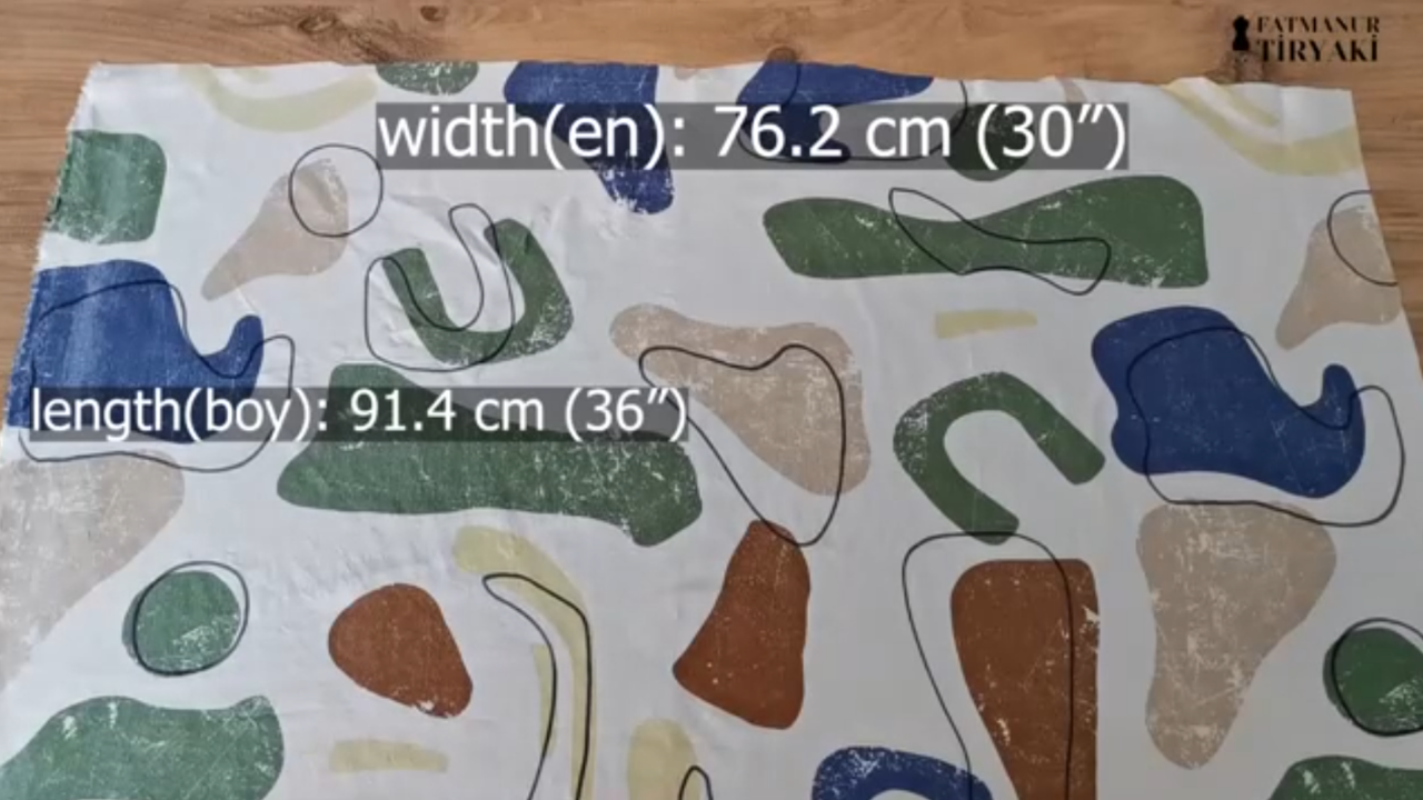 Sewing a simple dress without a pattern