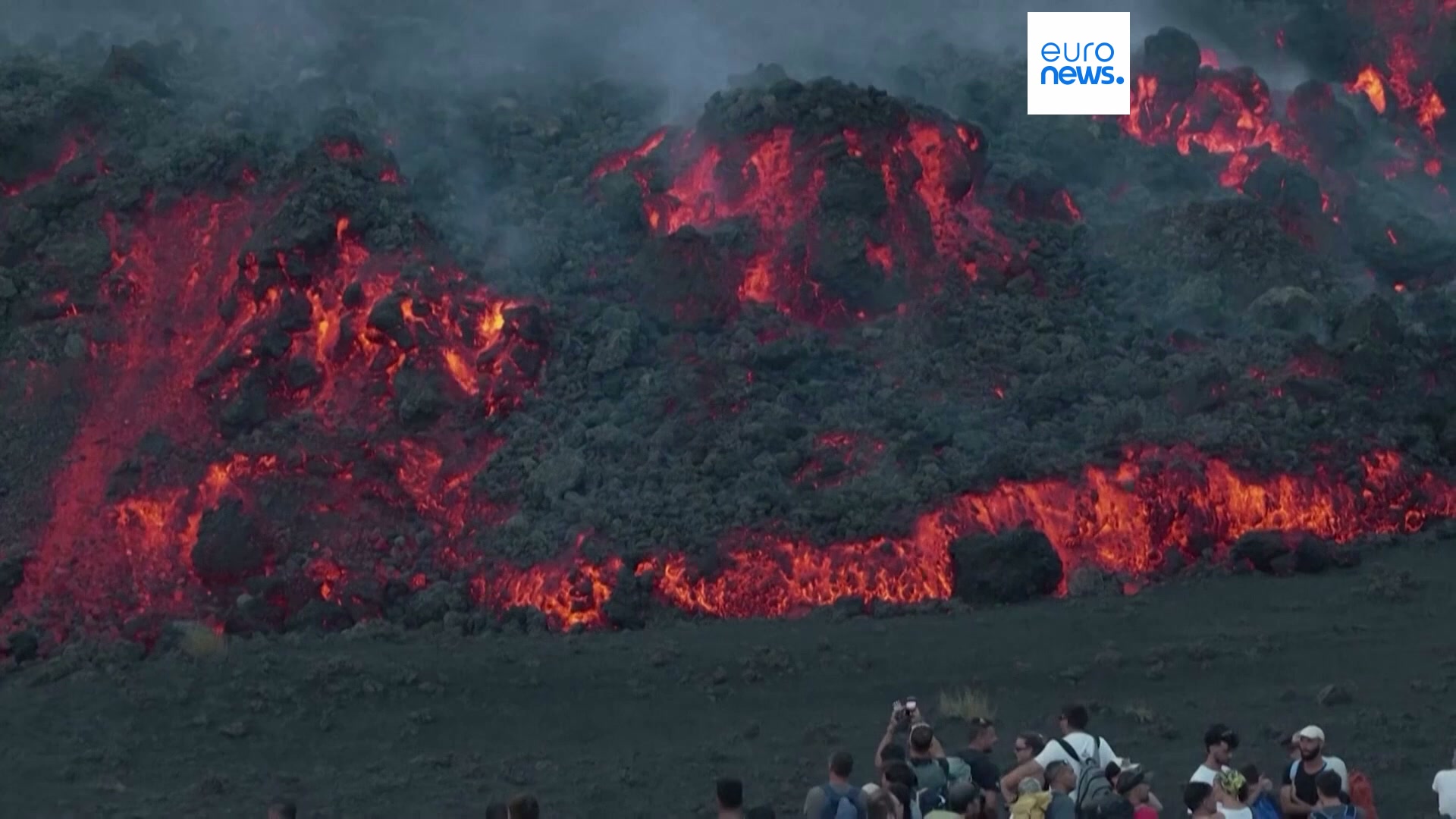 Tourists flock to Mount Etna to witness eruption despite safety warnings
