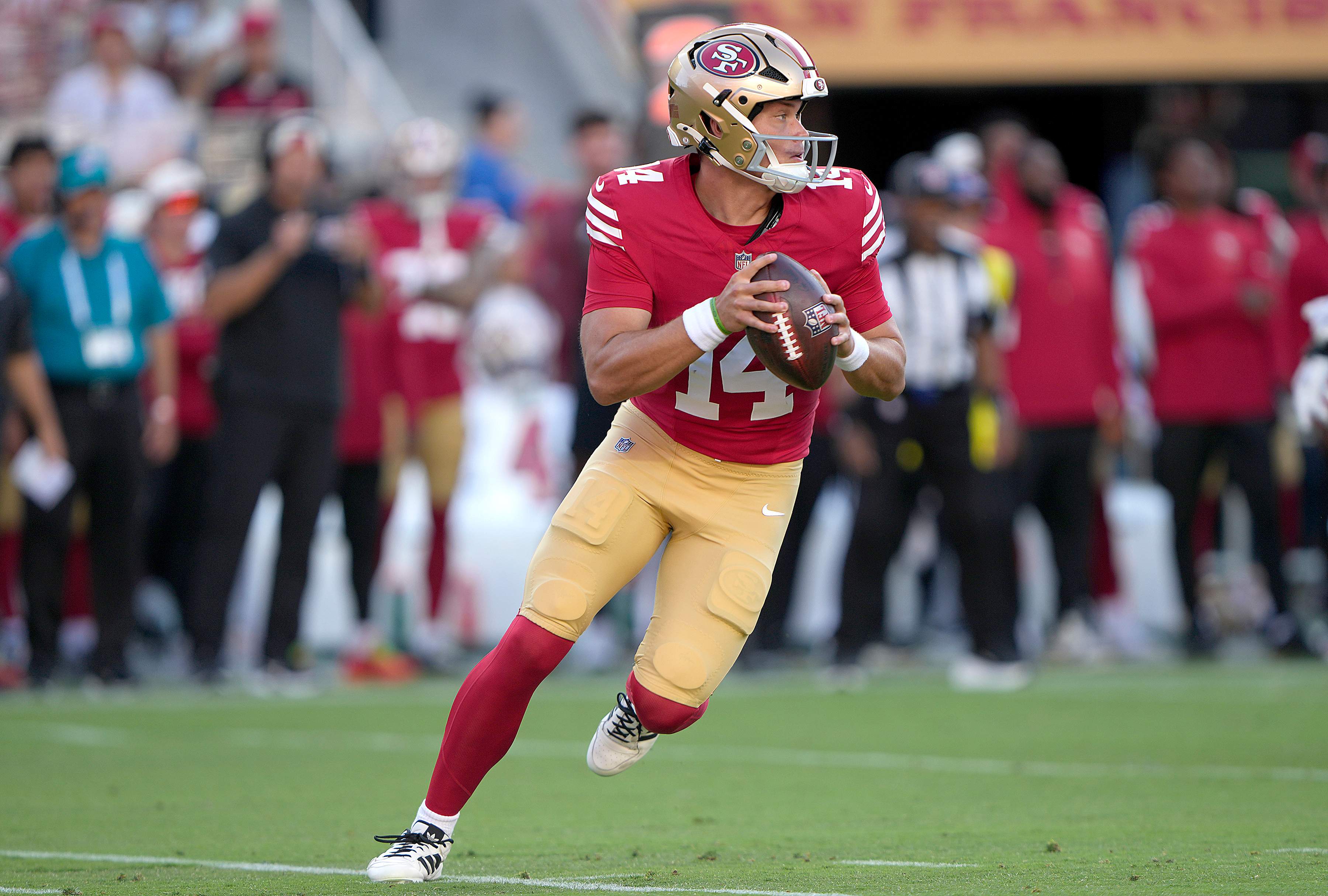 49ers’ Kyle Shanahan shares concerning Kurtis Rourke injury update