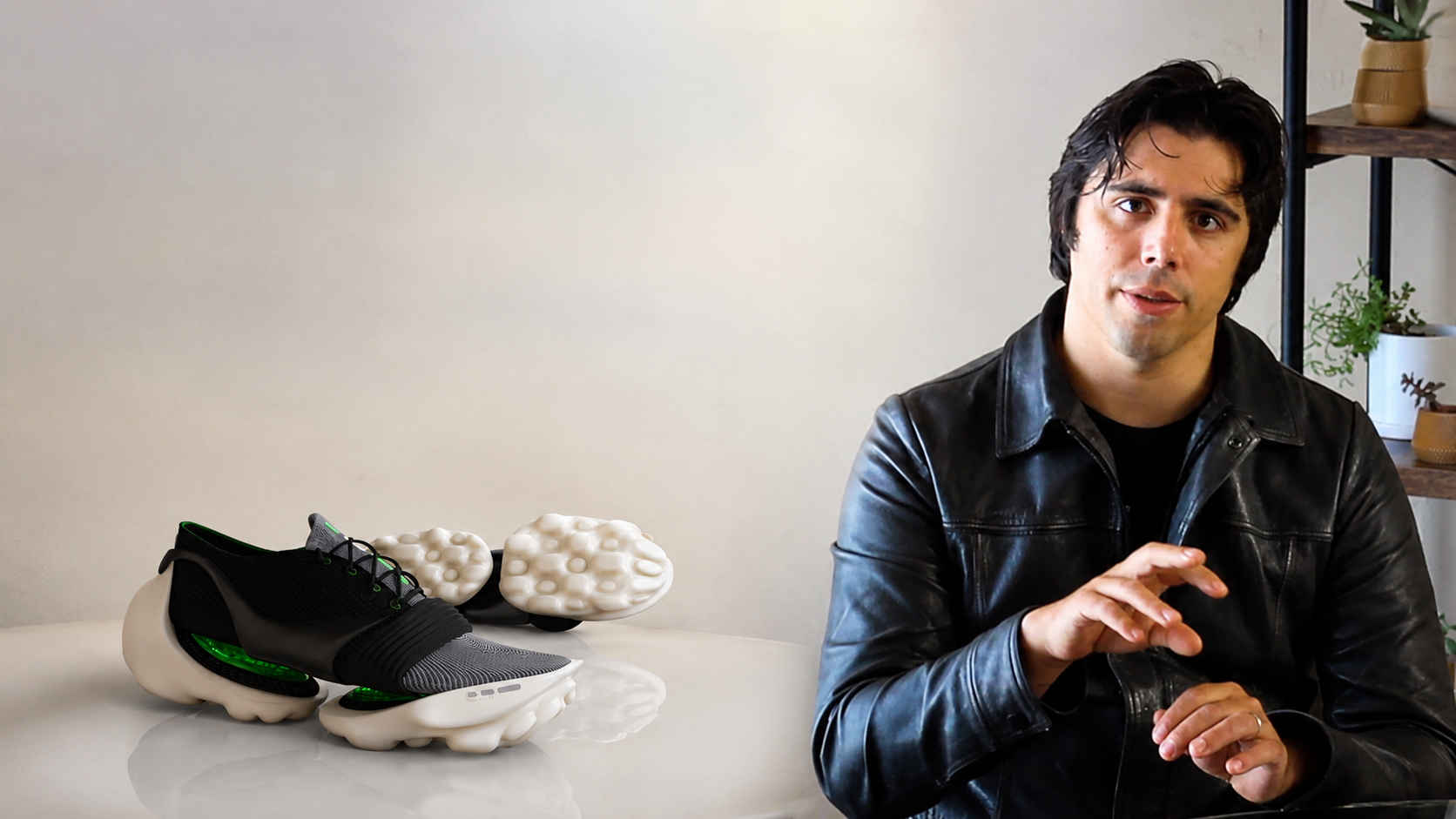 Industrial design professor critiques student/grad portfolios