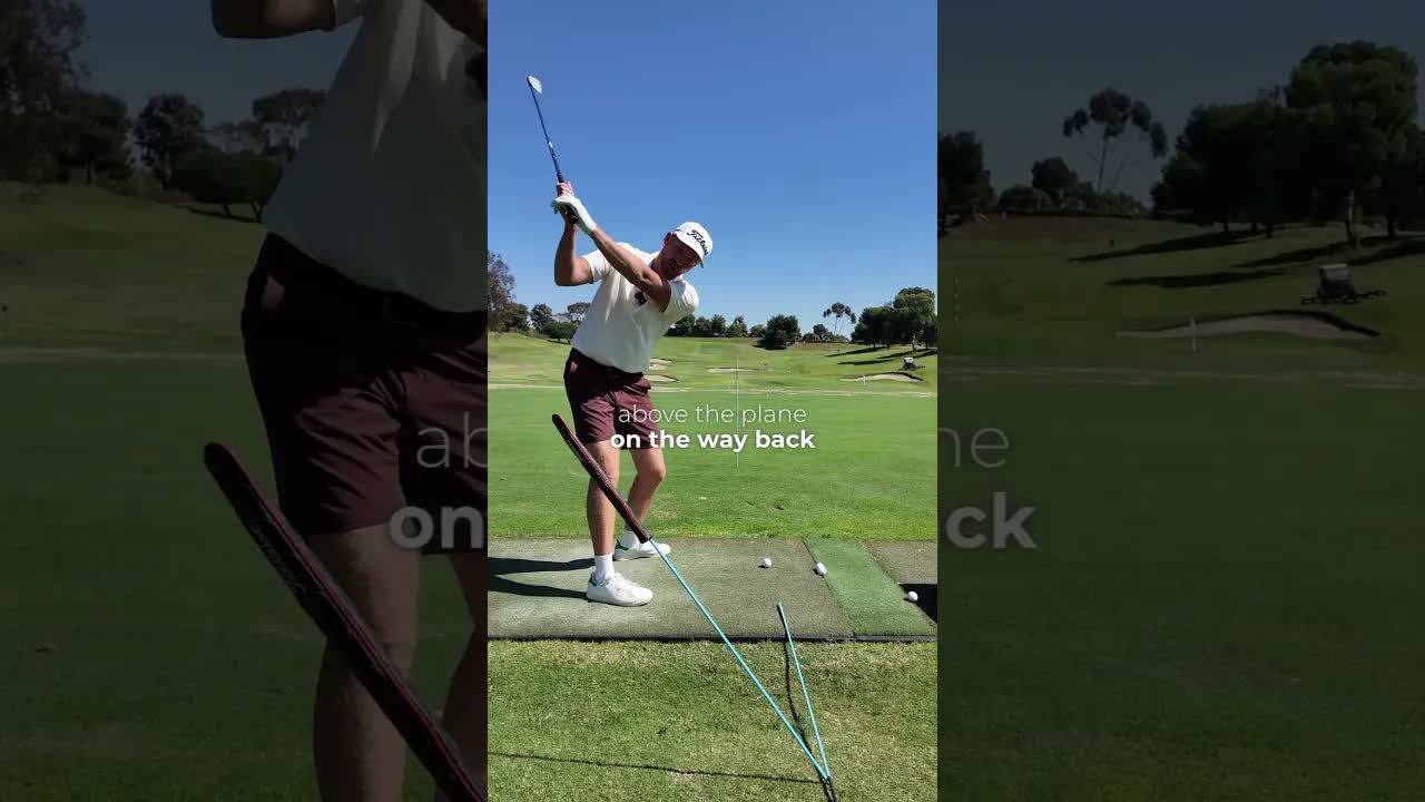 He went from slicing to drawing the ball with one simple swing change