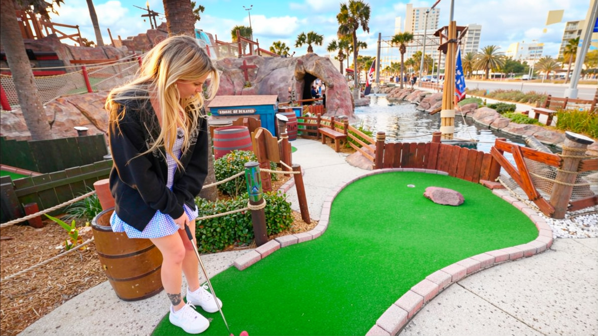 There is no other compact mini golf course like this