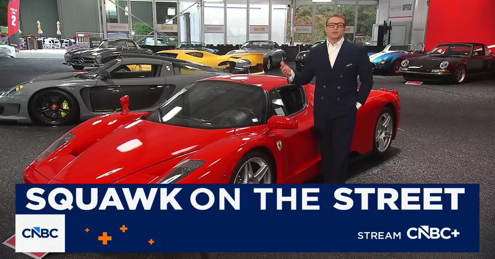 Supercars drive classic car market