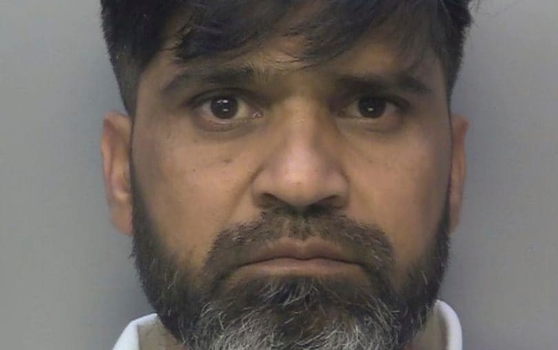 Urfan Sharif was allegedly ambushed in a cell HMP Belmarsh by two inmates armed with the jagged lid of a tuna tin - Surrey Police