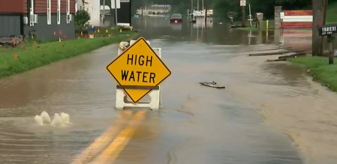 Harrison family rushes home as Whitewater River displaces neighbors