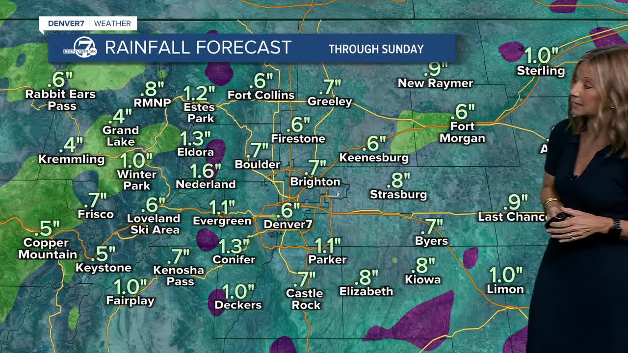 Denver weather: Another round of storms Friday with threat of locally ...