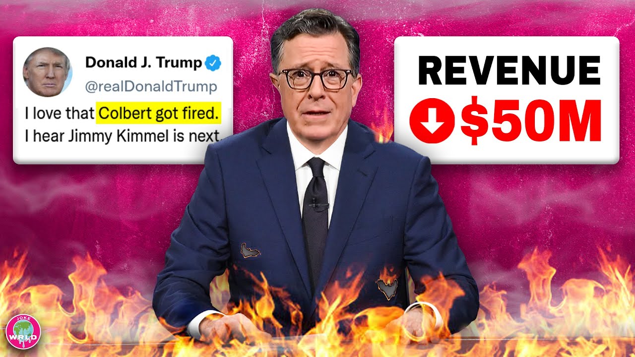 The shocking end of Stephen Colbert