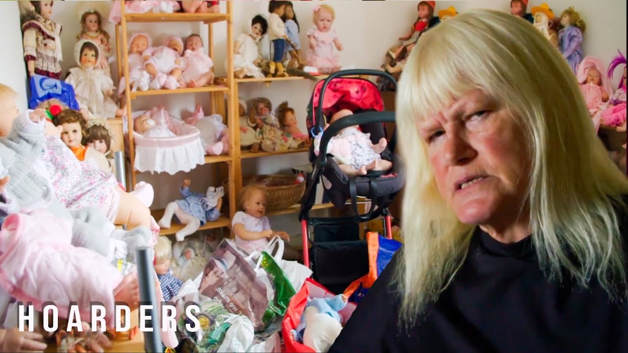 Her house is so full of dolls there's no room for her 10 grandchildren ...