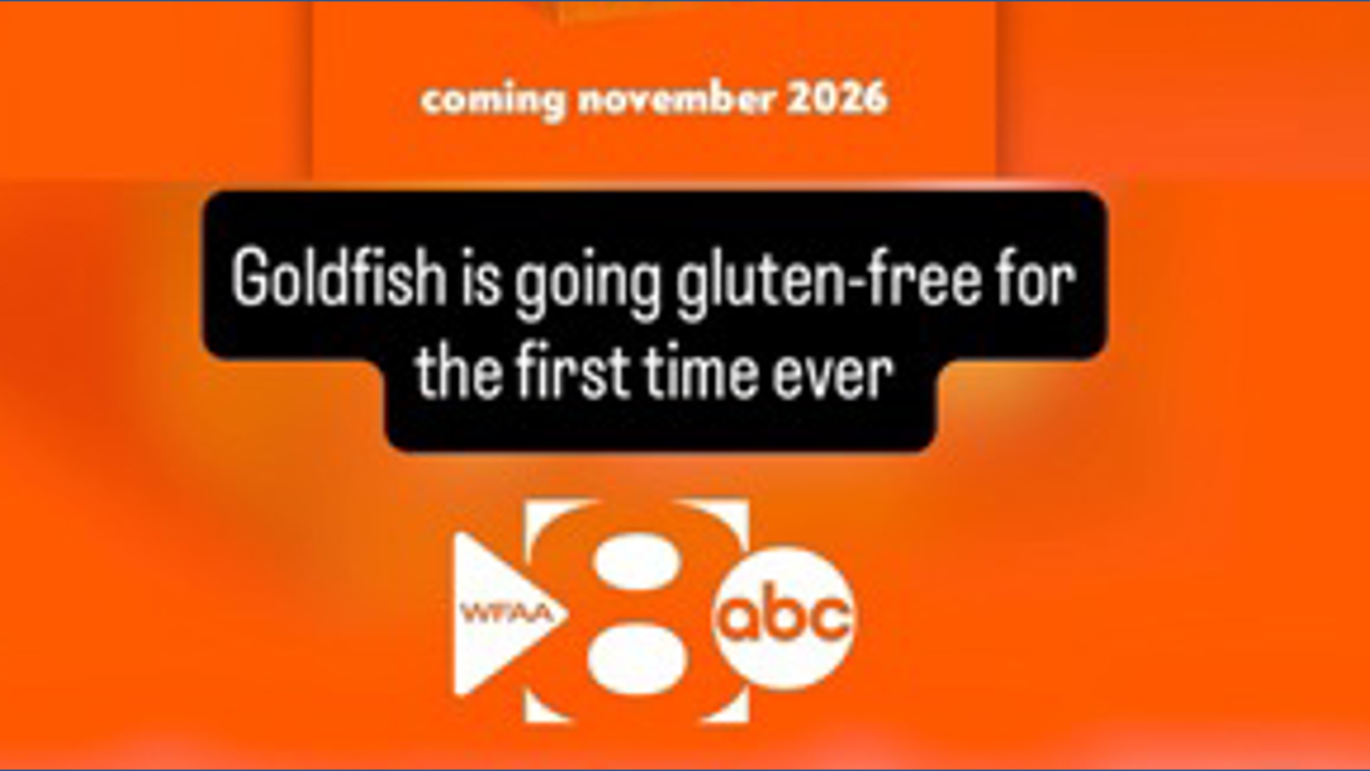 Goldfish is going gluten-free for the first time ever
