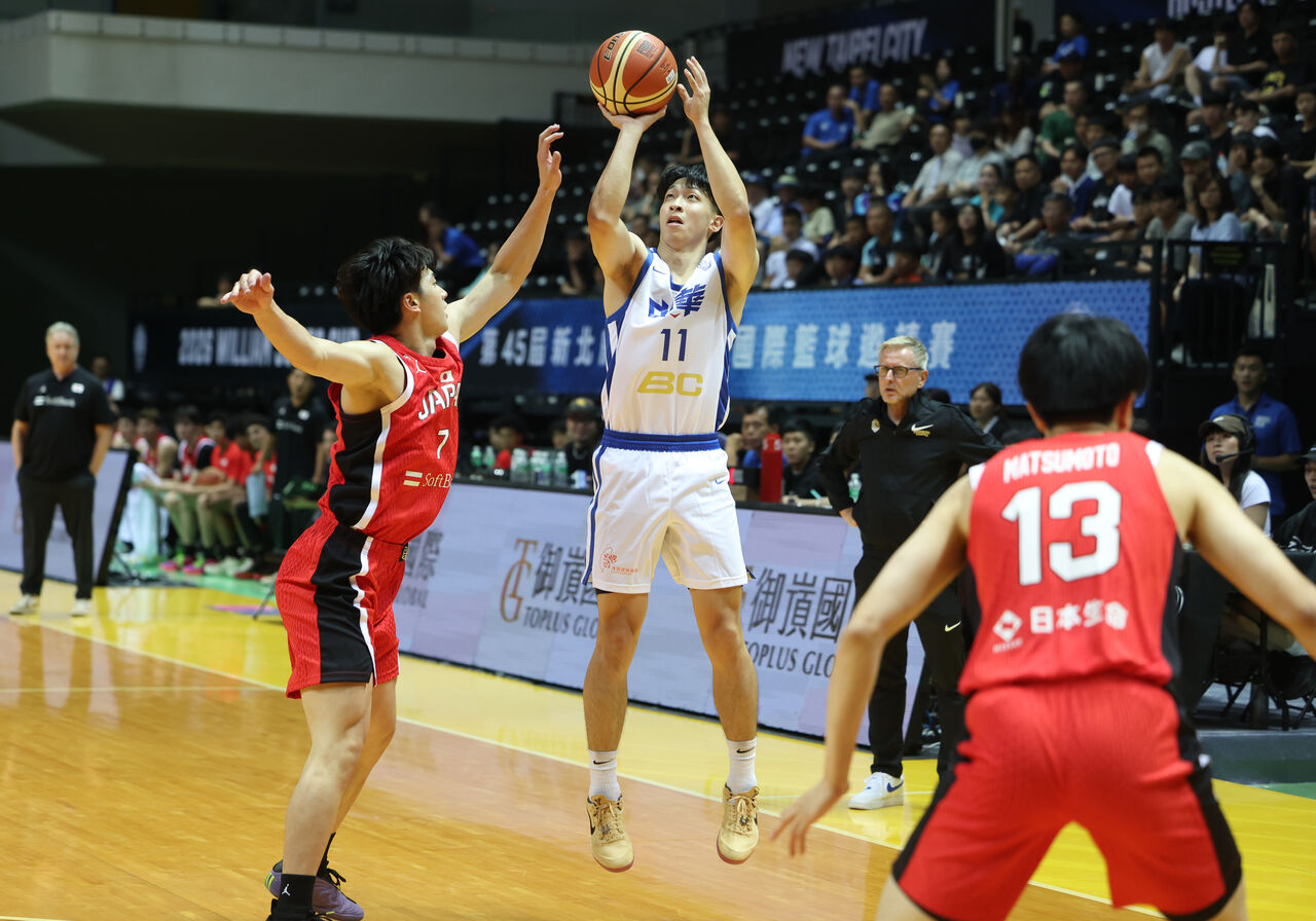 快訊／CBA選秀狀元宋昕澔砍24分 瓊斯盃首戰中華藍4分險勝日本