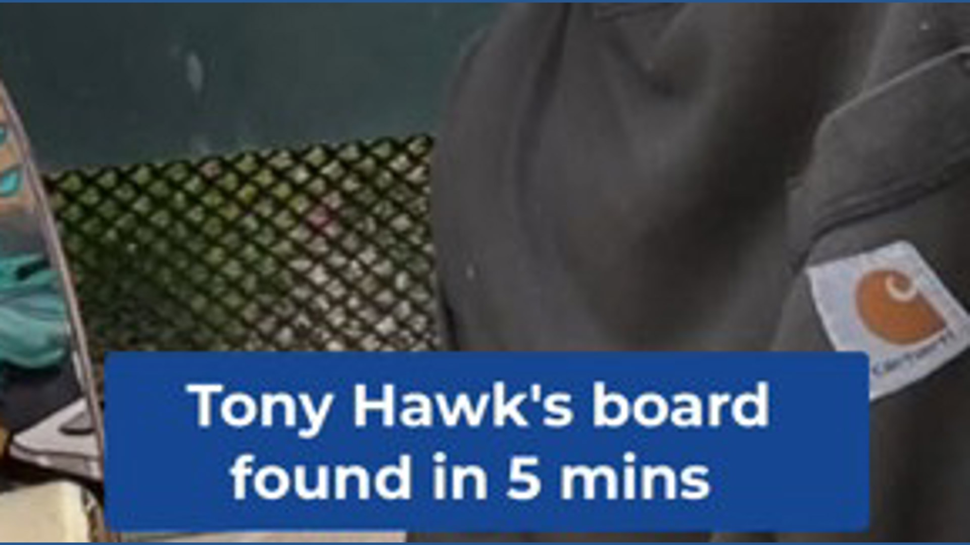 Man finds skateboard from Tony Hawk at Denver park