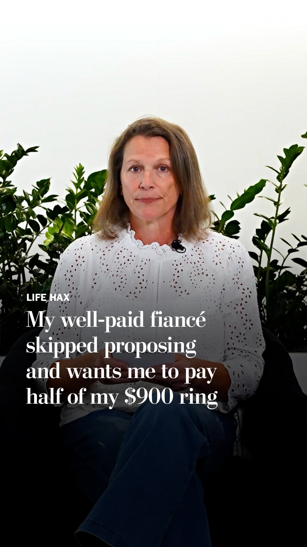 My well-paid fiancé skipped proposing and wants me to pay half of my ...