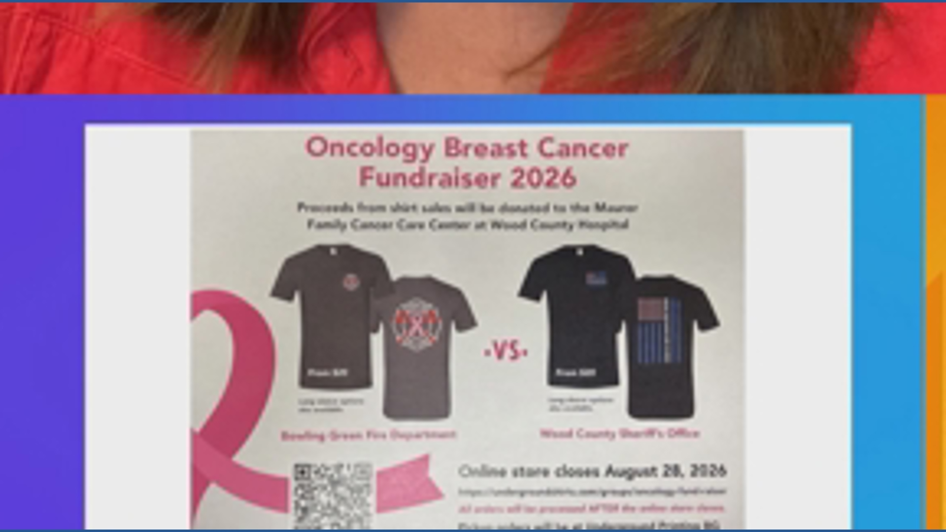 Bowling Green 'badges battle' for breast cancer care