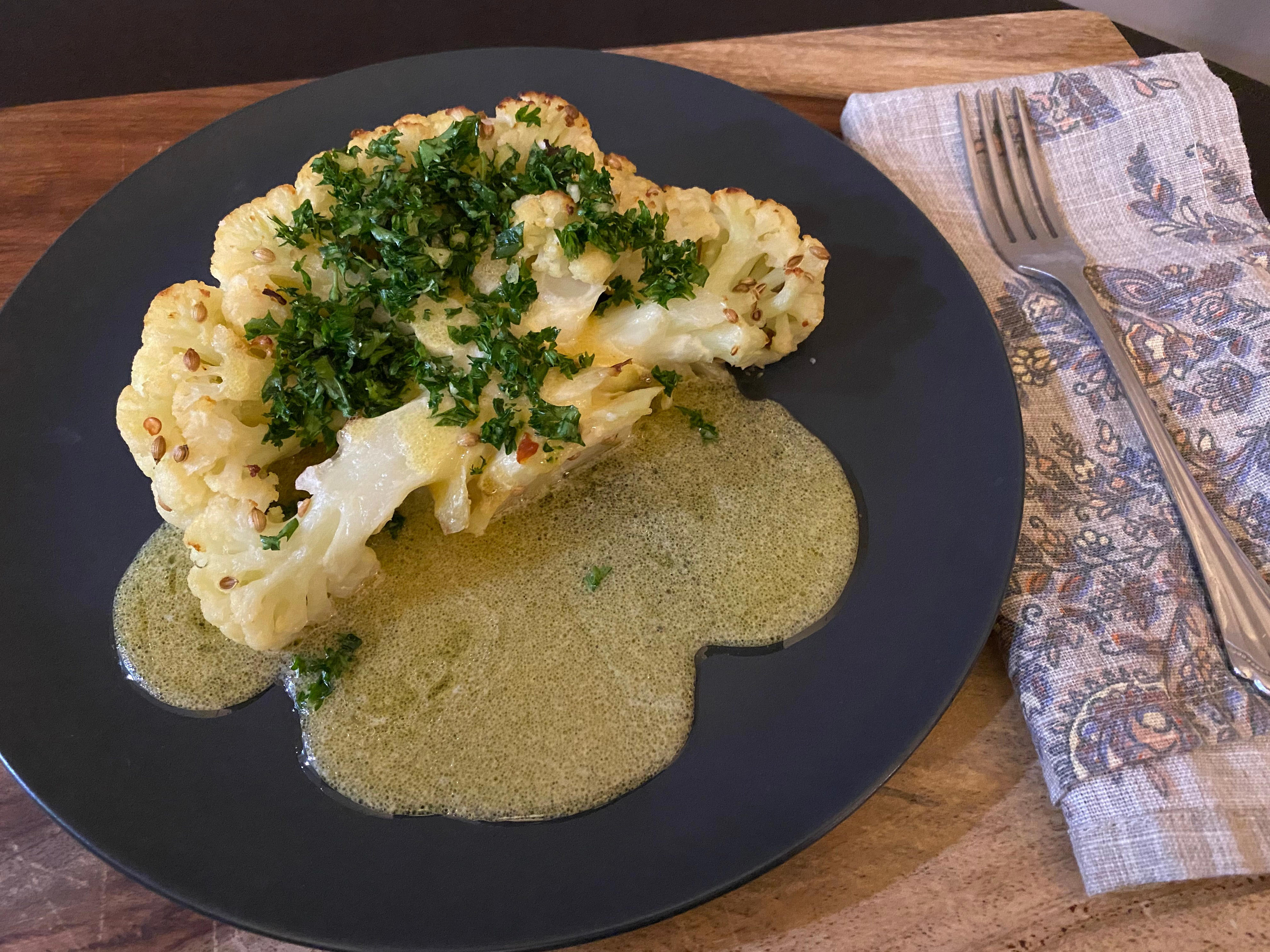 I made chef Alex Guarnaschelli's favorite 'accidentally vegan' dish. The recipe is now my go-to for an easy dinner