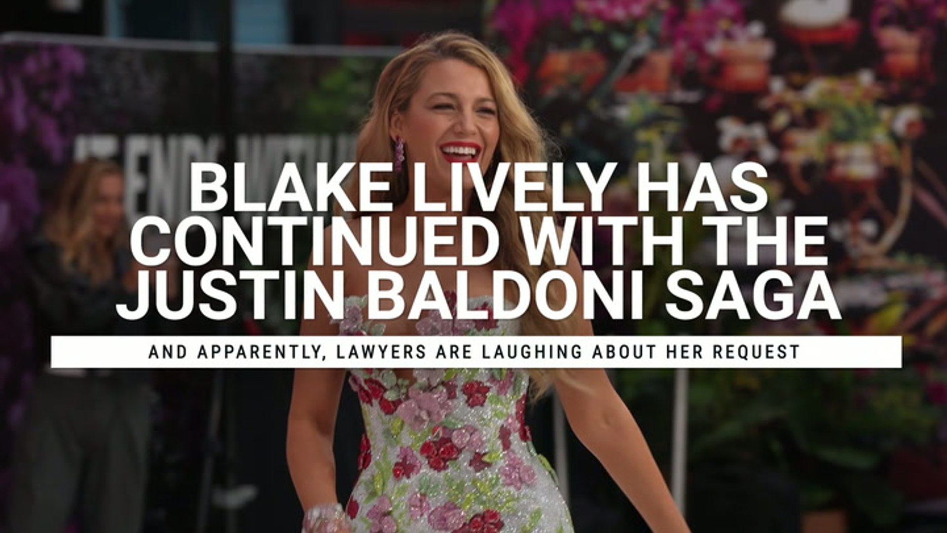 Lawyers are (allegedly) rolling their eyes at Blake Lively’s latest request